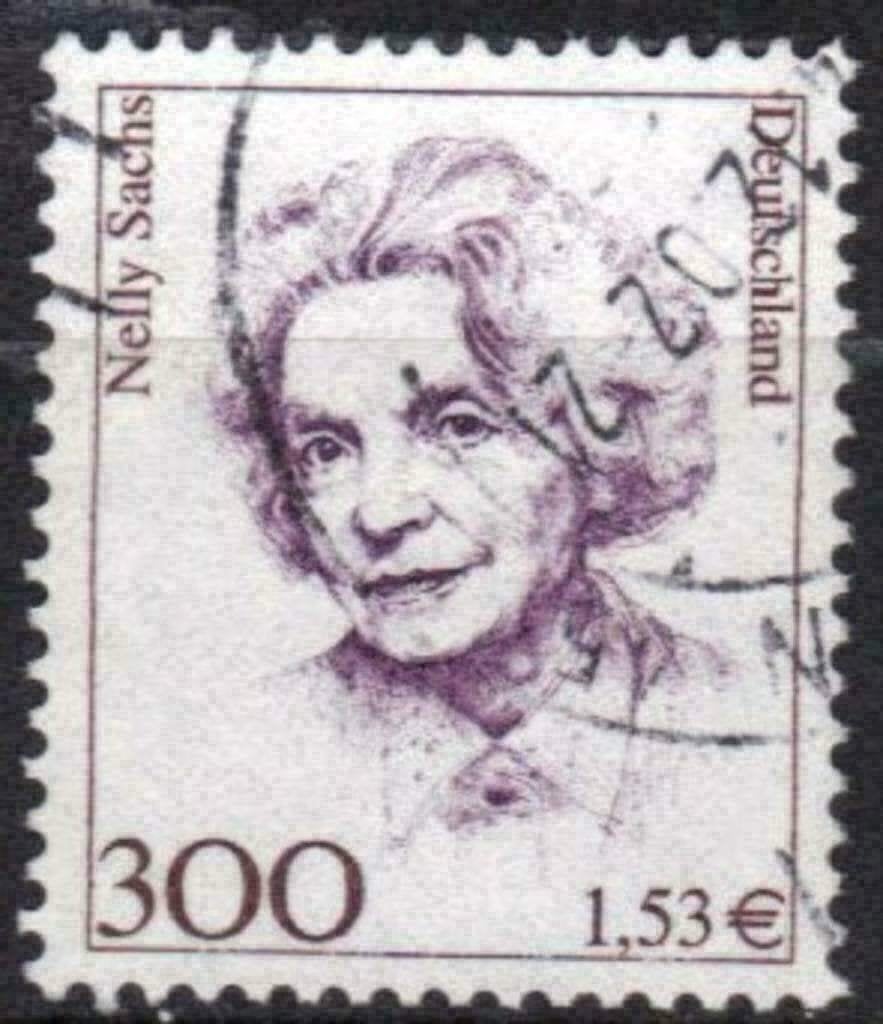 Allemagne 2001 - Yvert 1991 - Femme célèbre (ST), Envoi, Affranchi