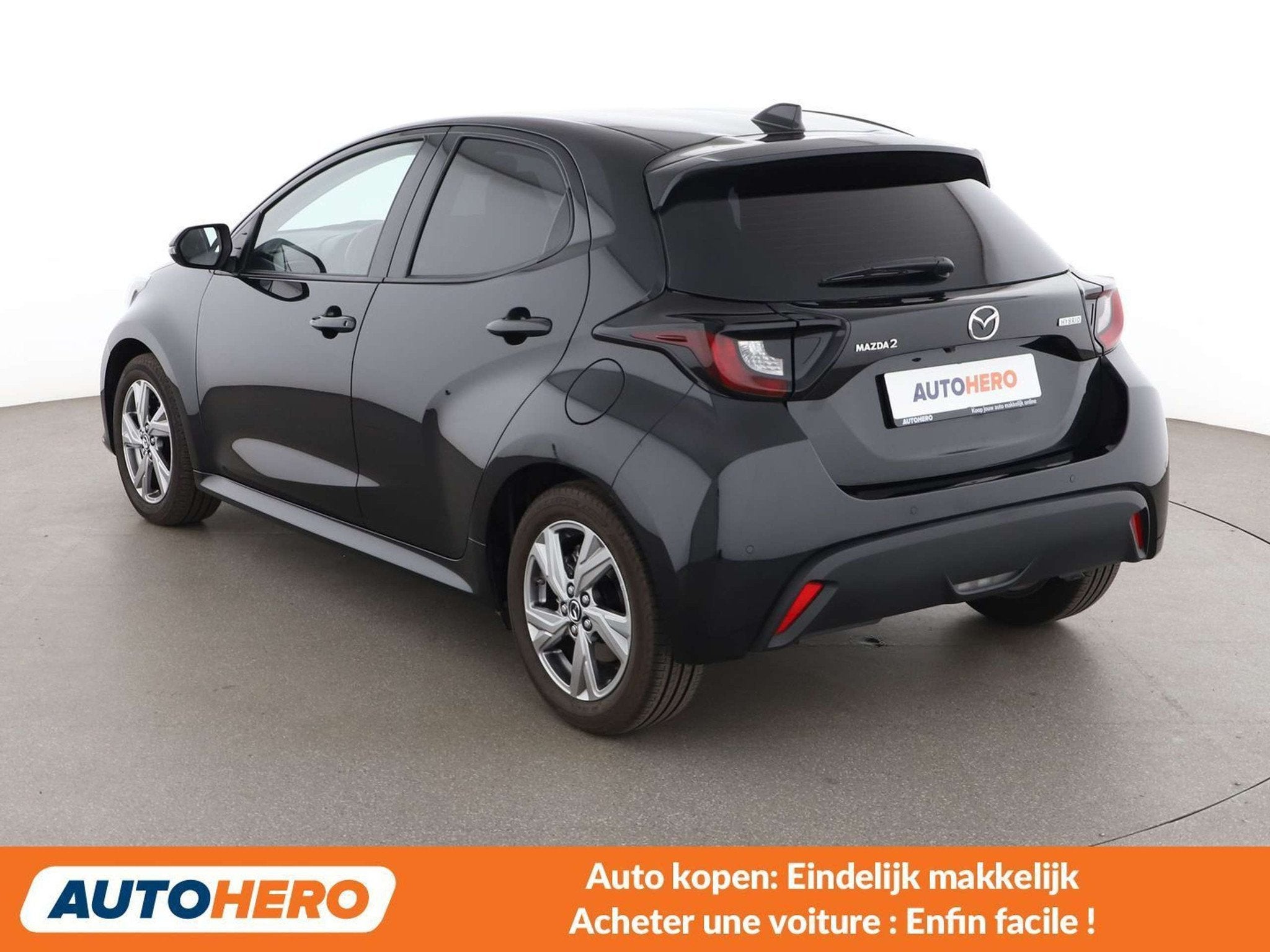 Mazda 2 1.5 Hybrid Exclusive-Line (automatique), Autos, Achat, 116 ch, Noir, 5 portes