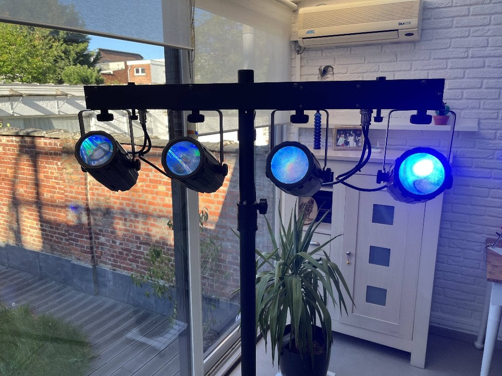 Eurolite LED QDF-Bar RGBW lichtset met transporttas, Ophalen, Gebruikt, Licht, Geluidgestuurd