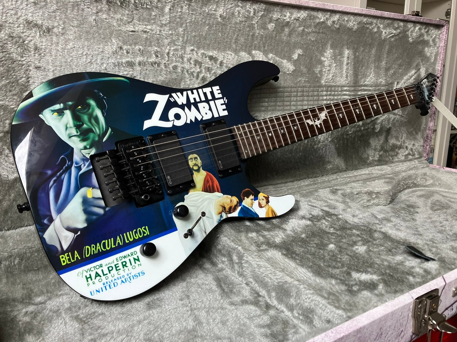 LTD Kirk Hammett White Zombie KH WZ