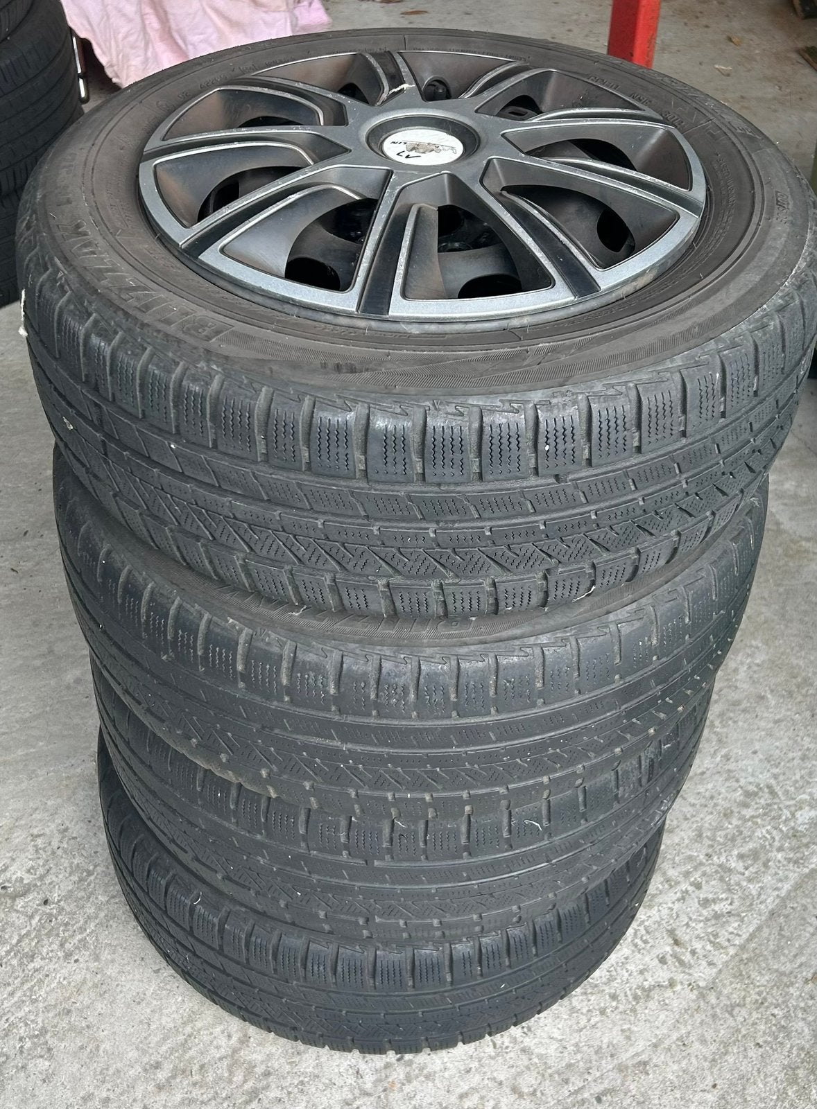 Set Winterbanden op stalen velg, Auto-onderdelen, Ophalen, 14 inch, Winterbanden, Band(en)