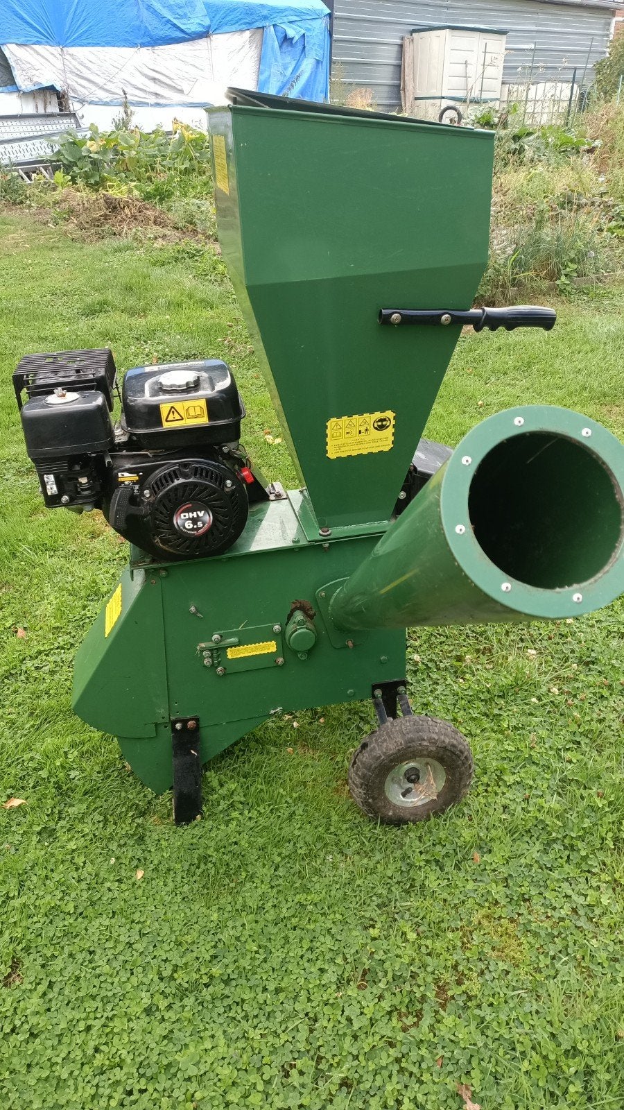 Broyeur de végétaux thermique 6,5 CV – Grande trémie, Tuin en Terras, Hakselaars, Ophalen, Benzine