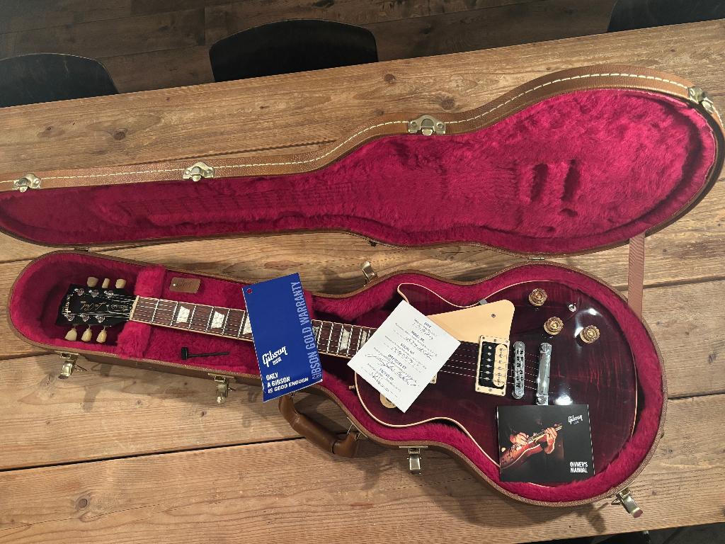 Gibson Les Paul Classic Winered 120th anniversary edition, Muziek en Instrumenten, Snaarinstrumenten | Gitaren | Elektrisch, Ophalen of Verzenden