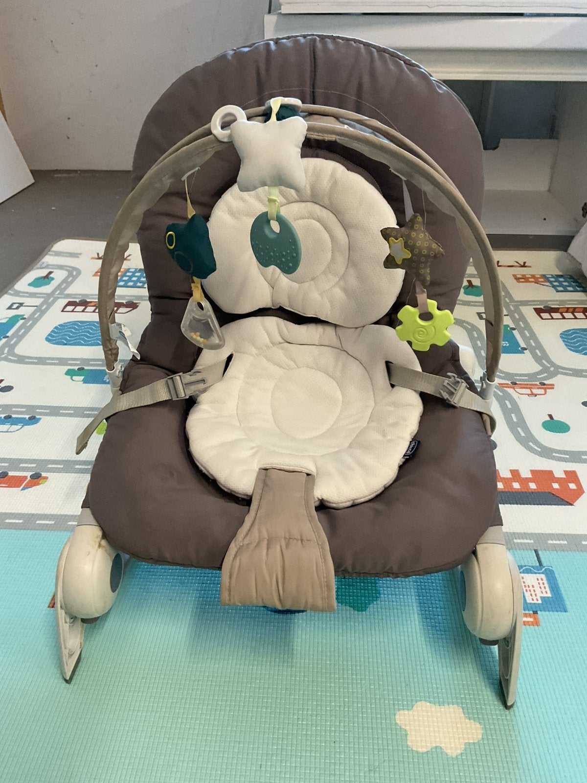 Wip stoel chicco, Kinderen en Baby's, Ophalen, Gebruikt, Wipstoel, Met gordel(s) of riempje(s)
