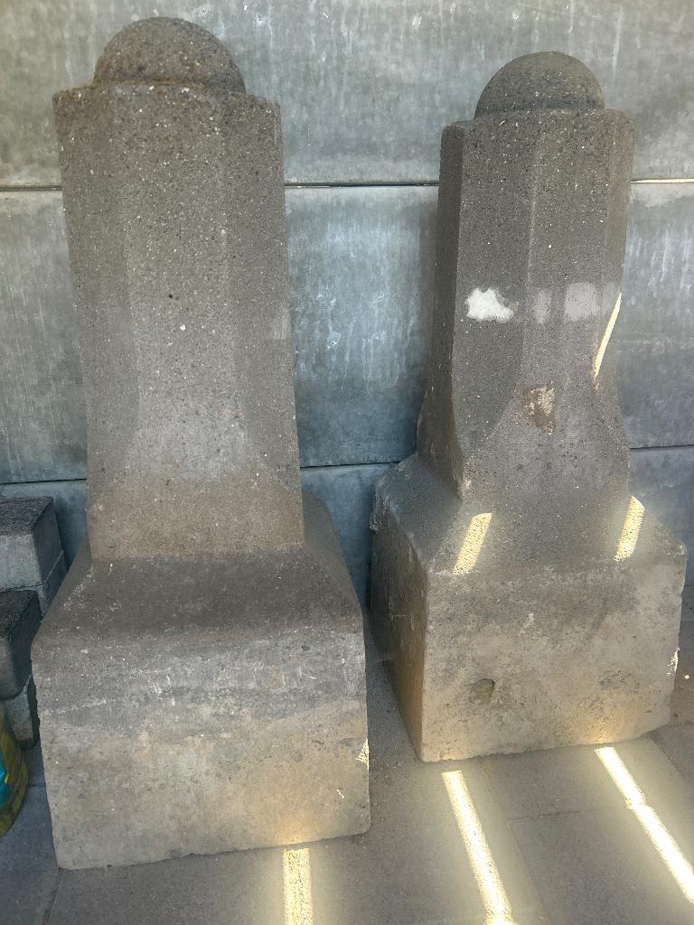 GRATIS SIERPALEN UIT BETON, Ophalen, Overige materialen, Gebruikt, Overige typen