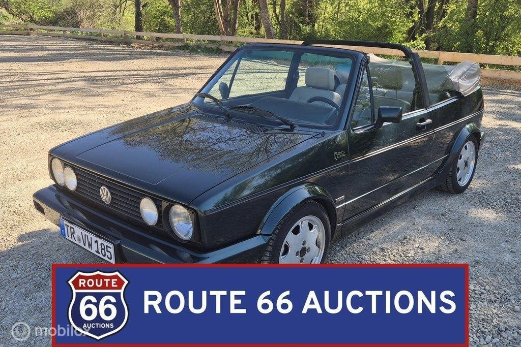 Volkswagen Golf Cabriolet Classic Line | 1991 | Route 66 Auc, Autos, Achat, Entreprise, Autre carrosserie, Essence