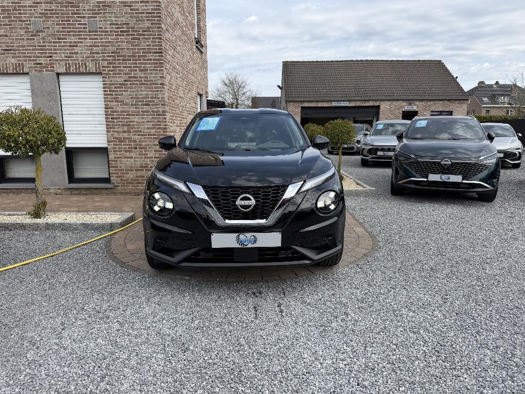 Nissan Juke 1.0 DIG-T 114PK DCT COMFORT/PACK AR/CAM NIEUW, Achat, Euro 6, Entreprise, Noir