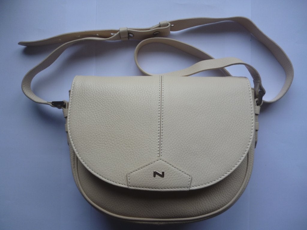 Sac à main/sac à bandoulière en cuir Natan - Parfait état, Enlèvement ou Envoi, Neuf, Sac à main