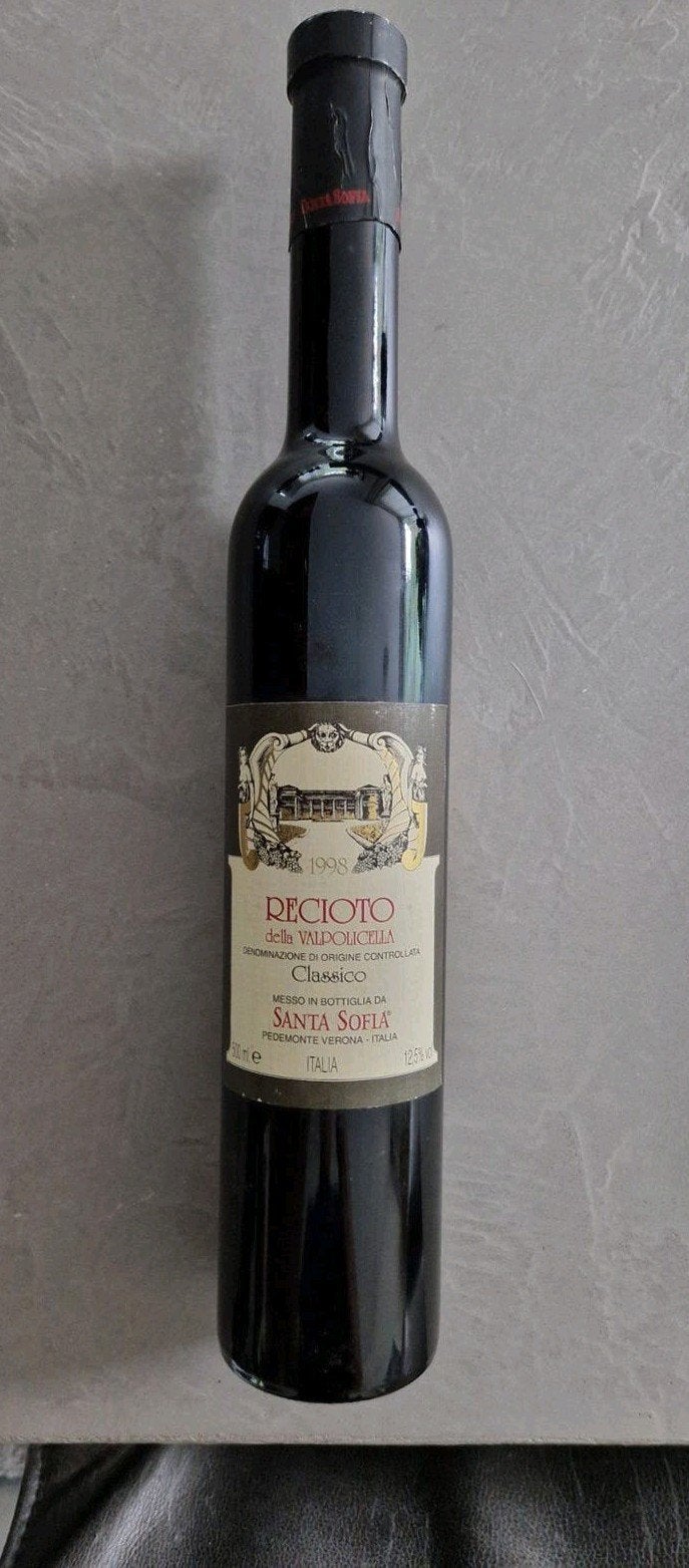 Santa Sofia Recioto 1998, Ophalen of Verzenden, Zo goed als nieuw, Italië, Rode wijn