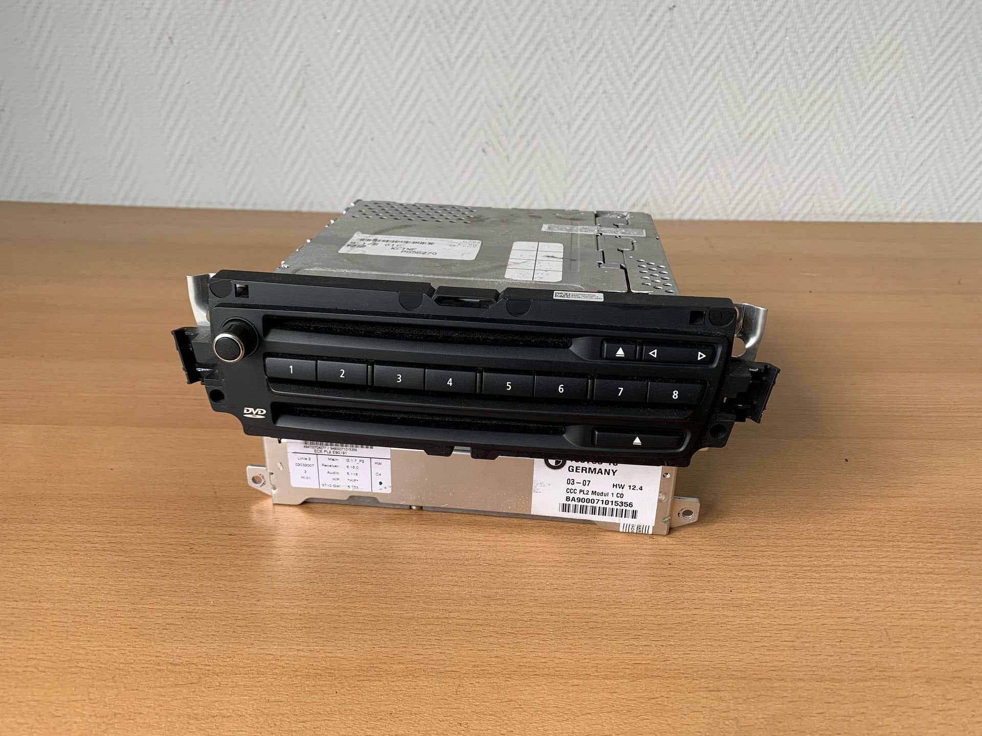 BMW 3 serie E90 E91 radio / navigatie DVD module 9148016, -, Utilisé, -, -