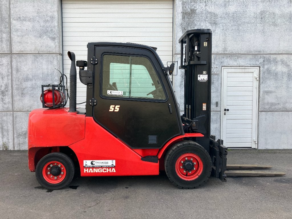 Heftruck Hangcha 5,5 ton gas MET GARANTIE, Ophalen