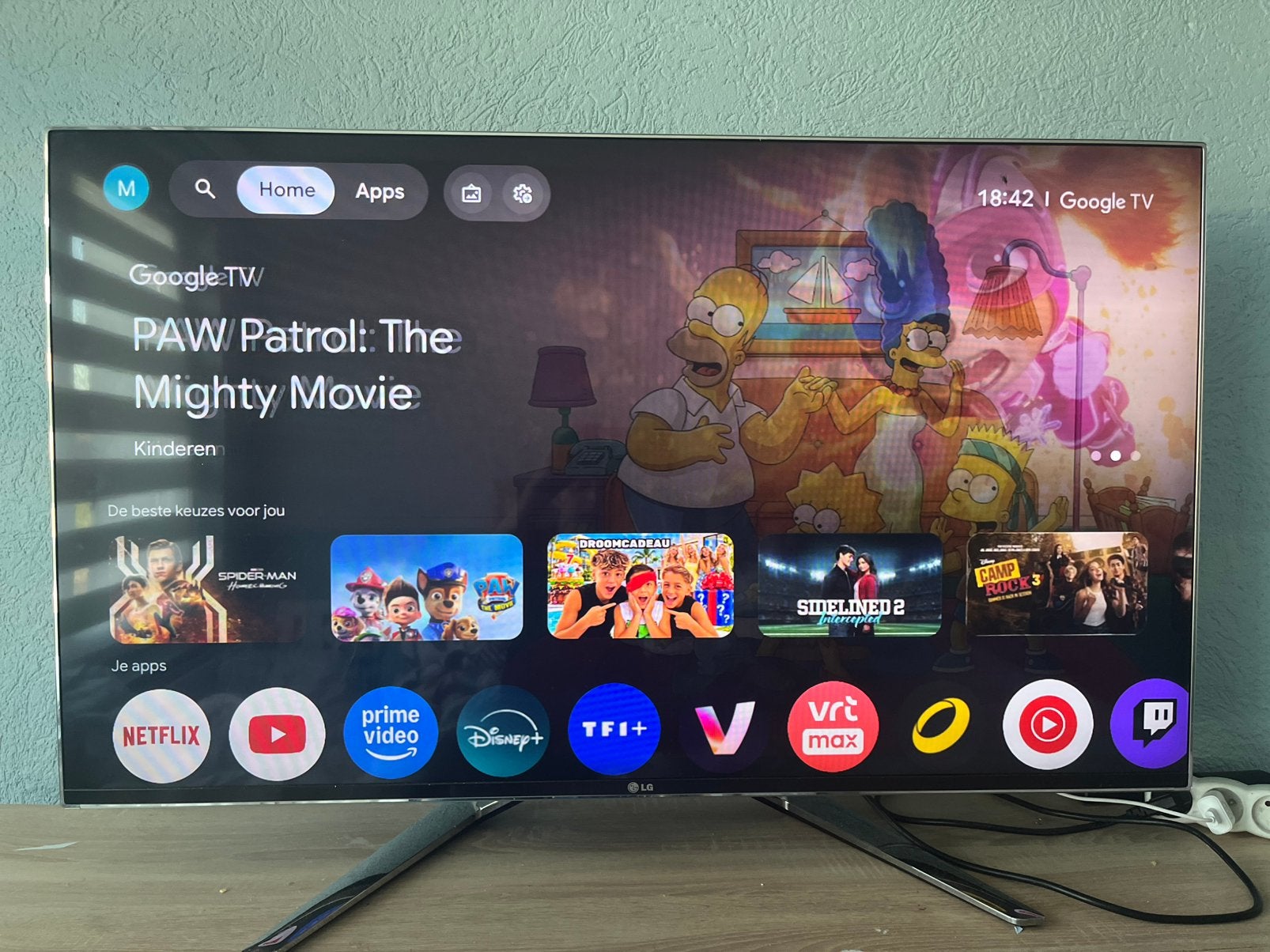 Samsung TV 49 inch, Audio, Tv en Foto, Ophalen, Zo goed als nieuw, LG, Smart TV