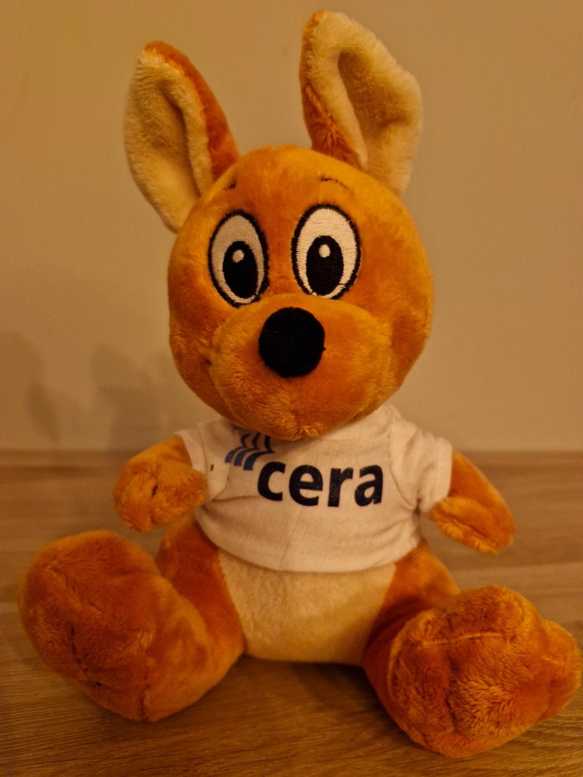 Originele Walibi mascotte , knuffel , sponsor Cera, 23cm, Enlèvement ou Envoi, Comme neuf, Autres types