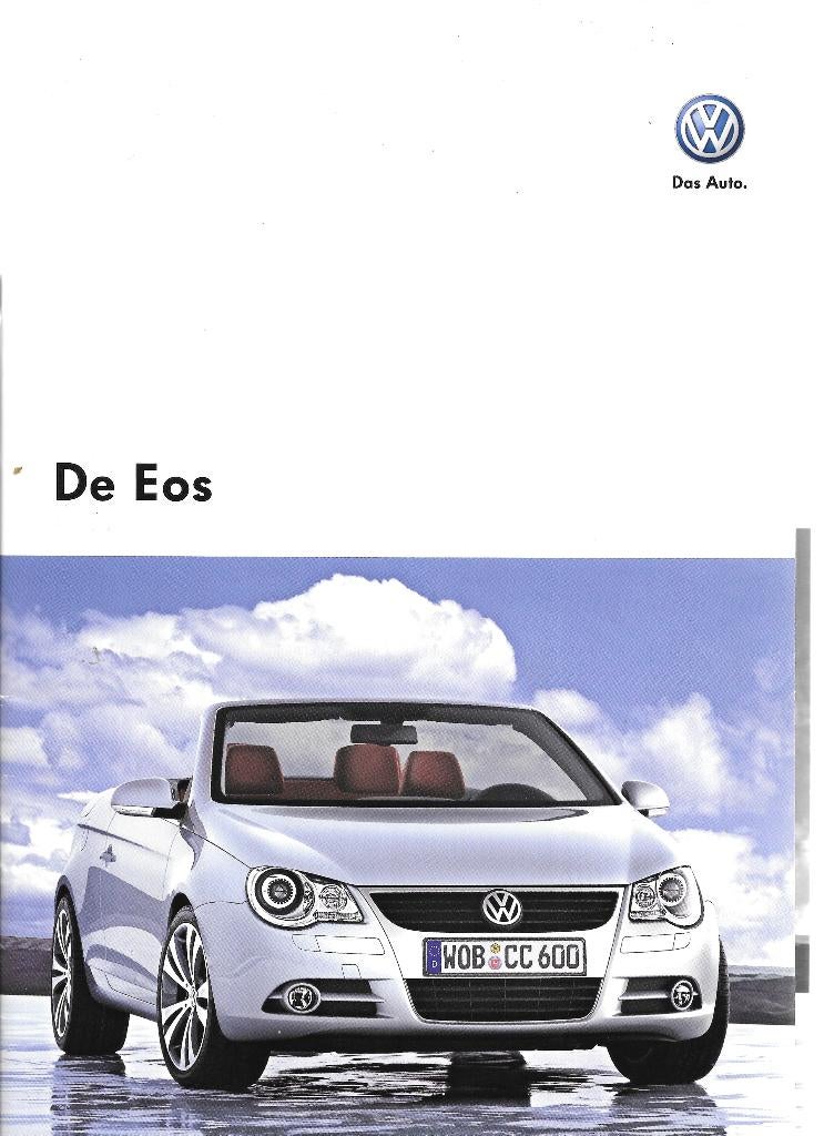 VOLKSWAGEN EOS,  2008, Boeken, Ophalen of Verzenden, Zo goed als nieuw, Volkswagen