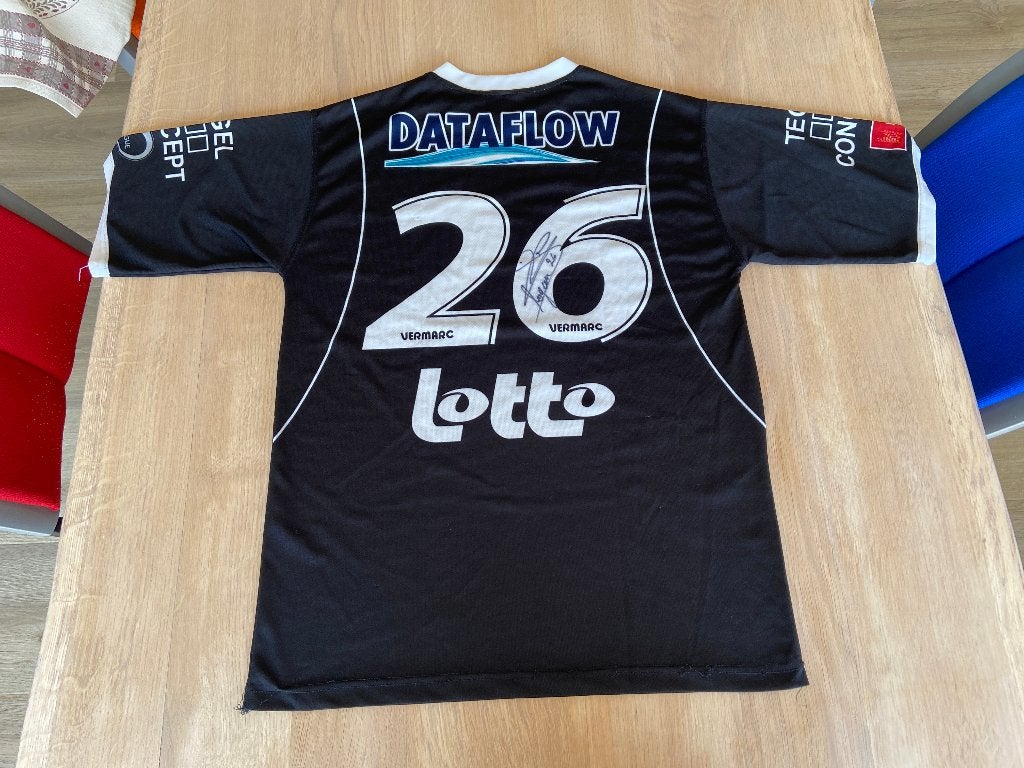 Gehandtekend matchworn shirt OHL - Rode Duivel Logan Bailly, Verzamelen, Sportartikelen en Voetbal, Ophalen of Verzenden, Nieuw