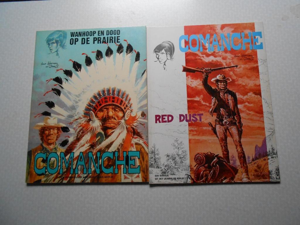 Comanche volledige reeks 16 stuks 1972/2002. 1 ste drukken., Neuf, Enlèvement ou Envoi, Hermann & greg, Série complète ou Série