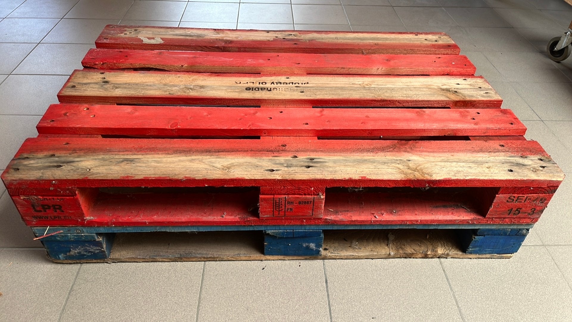 Euro pallet, Ophalen, Gebruikt, Pallet