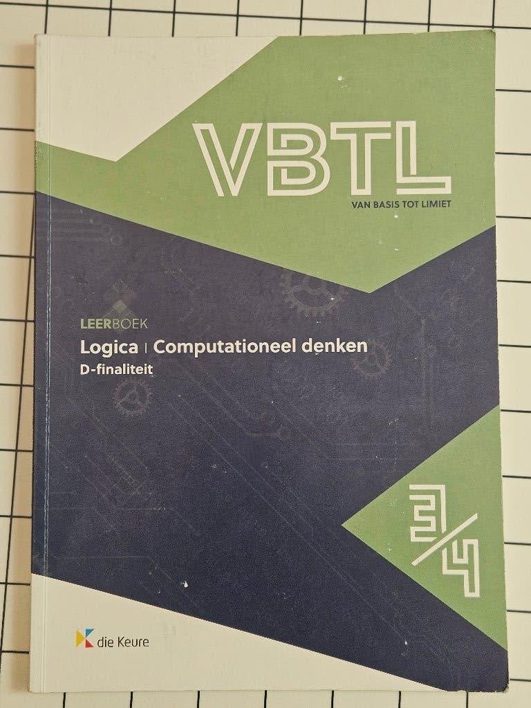VBTL Logica Computationeel denken, Boeken, ASO, Wiskunde A, Ophalen of Verzenden, Nieuw