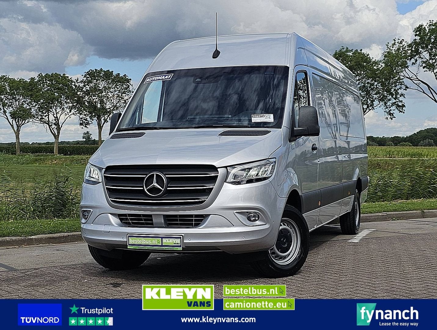 Mercedes-Benz SPRINTER 317 L3H2 Maxi LED Mbux10, Auto's, Bestelwagens en Lichte vracht, Automaat, Cruise Control, Mercedes-Benz