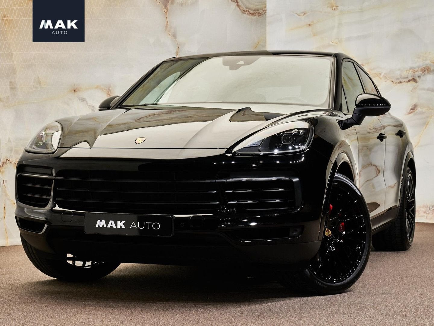 Porsche Cayenne Coupé 3.0 , pano, luchtv., 22", sp.uitlaat,, Auto's, Porsche, Automaat, Cayenne, Zwart, Startonderbreker