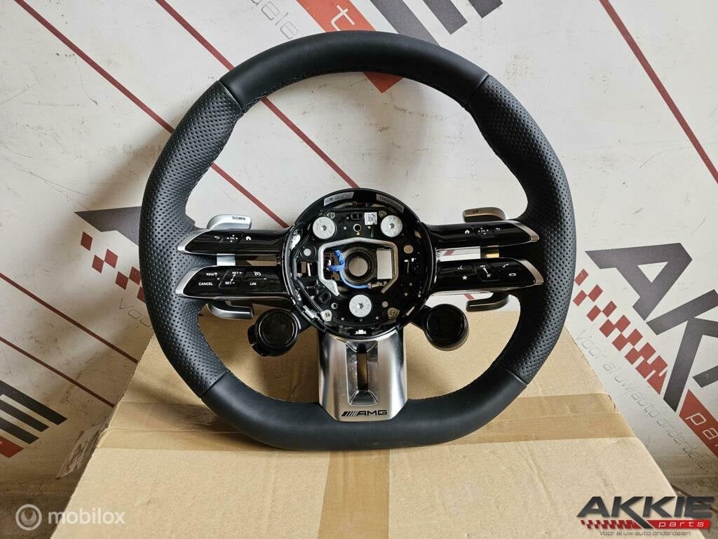 mercedes AMG stuur GT leder stuurwiel amg, Auto-onderdelen, Besturing, Gebruikt, Ophalen of Verzenden