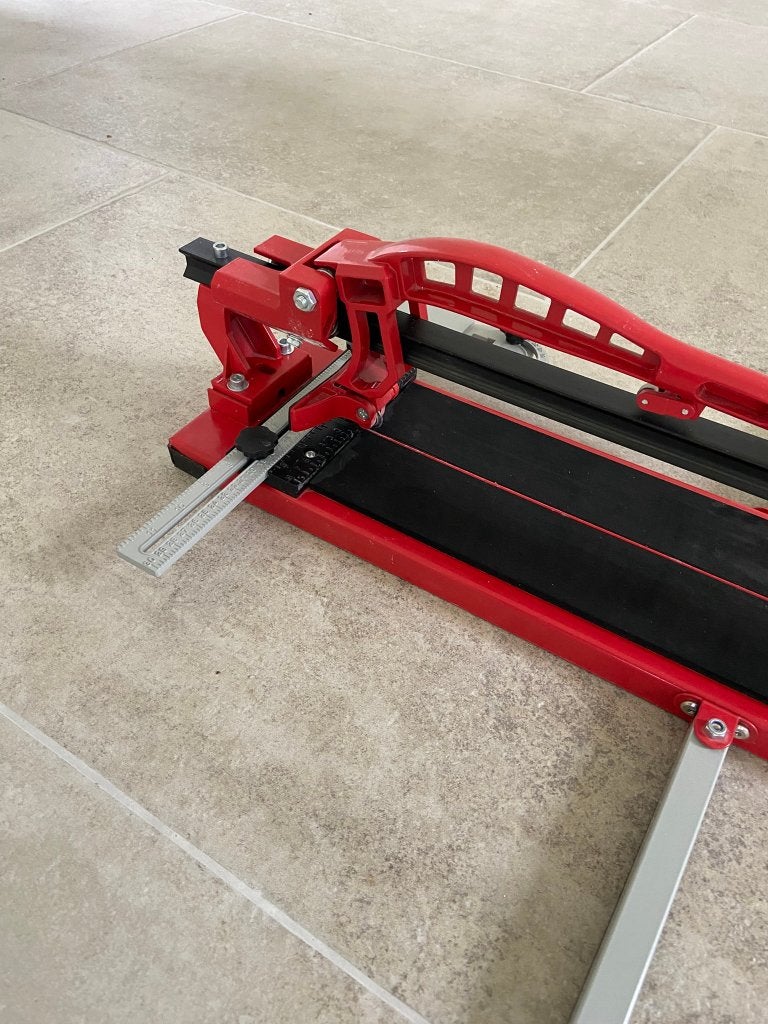 Grote tegelsnijder 120cm HBM, Doe-het-zelf en Bouw, Gereedschap | Handgereedschap, Ophalen, Zo goed als nieuw