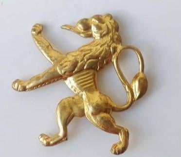 Mutskenteken opleiding soldaat - Leeuw (Pisser), Ophalen of Verzenden, Landmacht, Embleem of Badge