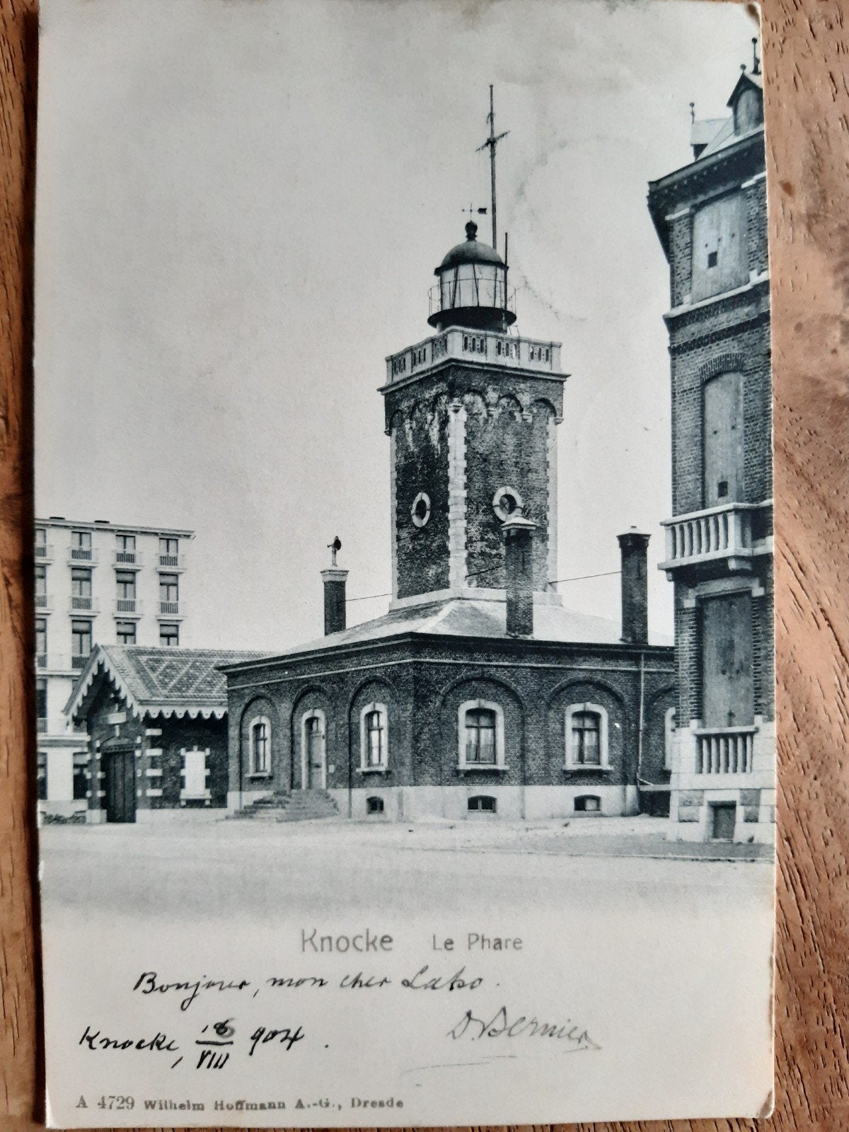KNOKKE Knocke le PHARE de vuurtoren 1907, Ophalen of Verzenden