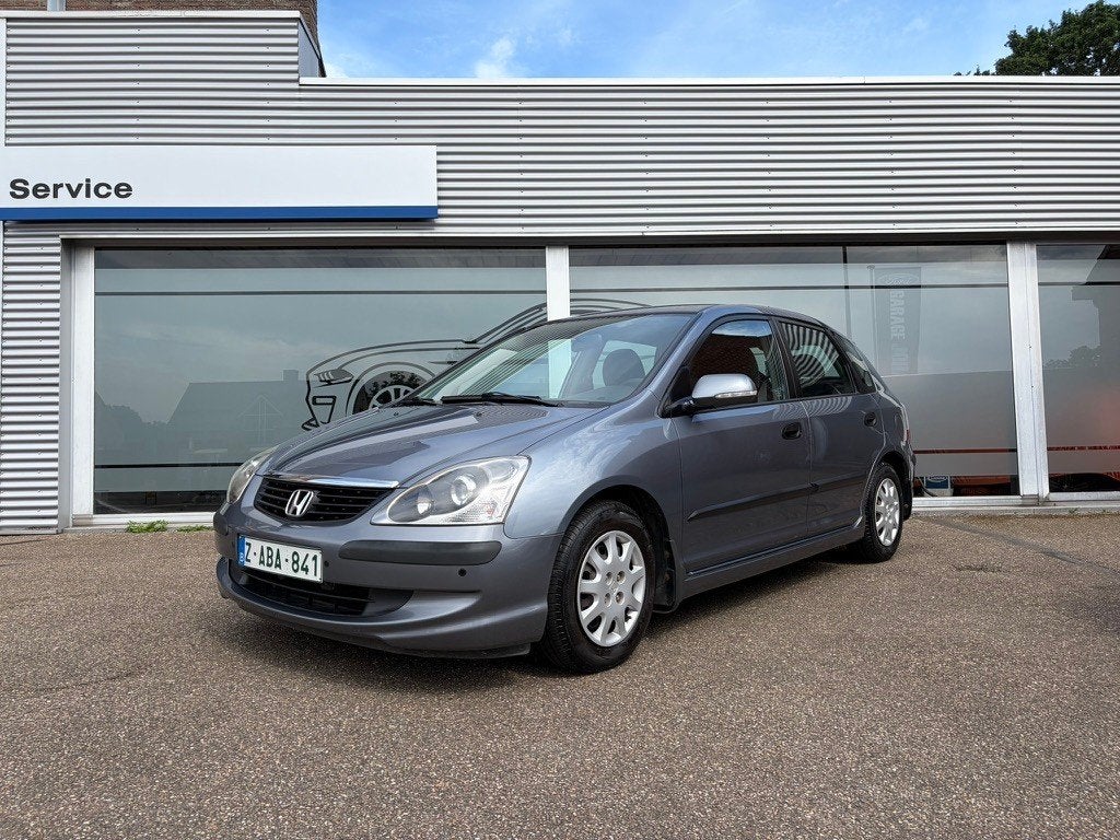 Honda Civic 1.4i 16v - Zeer proper - Airco - Garantie, Auto's, Honda, Voorwielaandrijving, Stof, 4 cilinders, 1396 cc