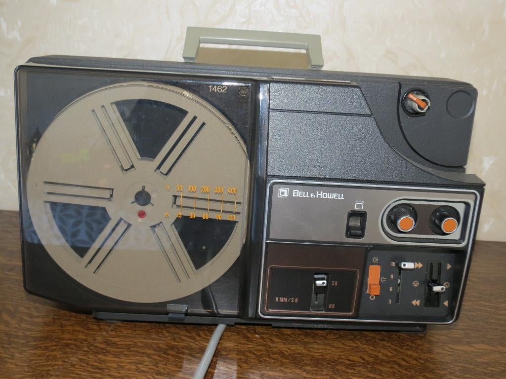 film projector, Ophalen, Projector