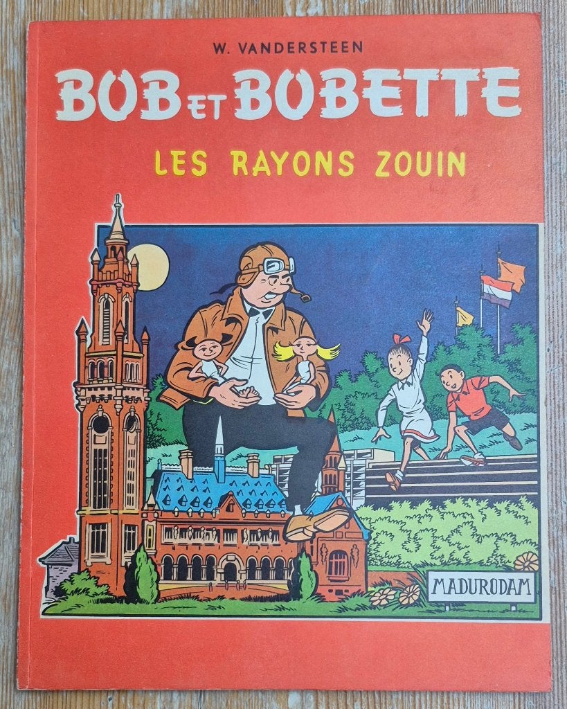 Bob et Bobette 38 Les rayons zouin EO bichromie 1962, Willy Vandersteen, Une BD, Utilisé, Envoi