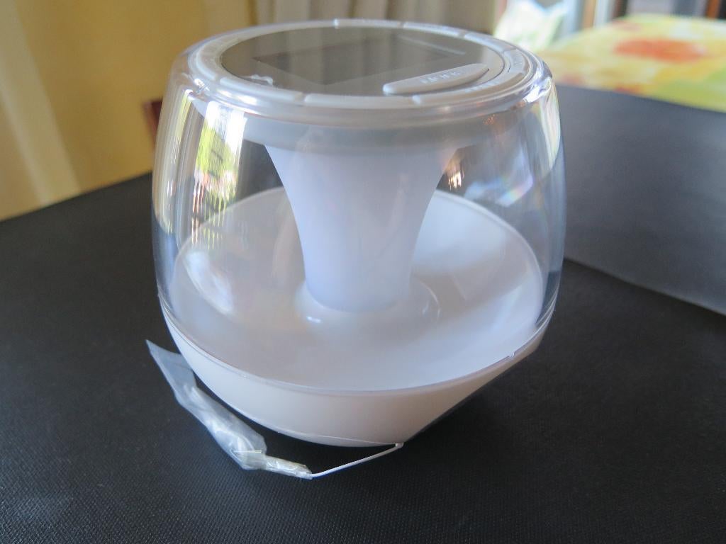 bedlampje, wekker, Ophalen of Verzenden, Nieuw, Glas, Minder dan 50 cm