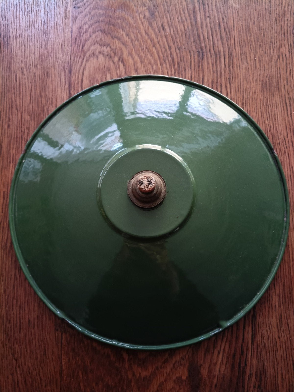 Retro emaille lampenkap, Ophalen of Verzenden