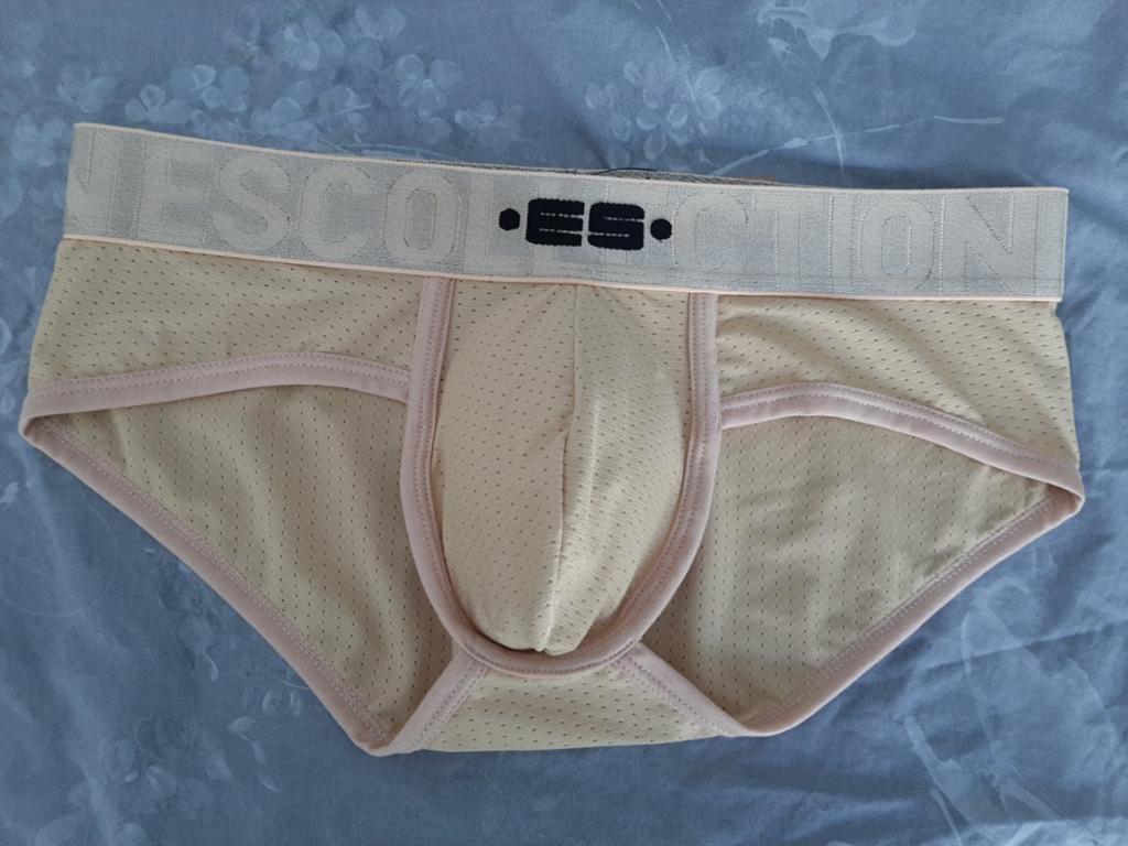 Opkuis ondergoed mannen sexy slip ES Collection  nieuw Mediu, Vêtements | Hommes, Sous-vêtements, Enlèvement ou Envoi, Beige, ES Collection