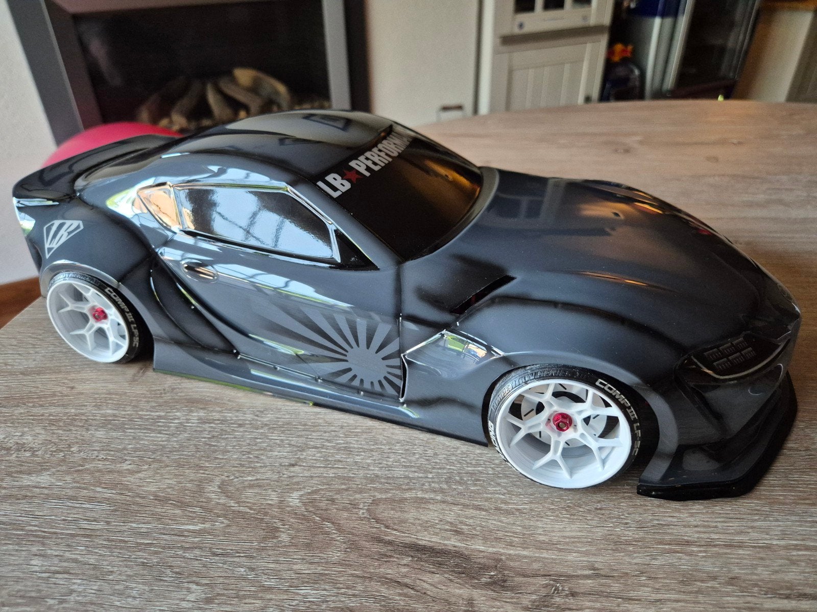 Rc drift Toyota Supra body (nieuw), Enlèvement