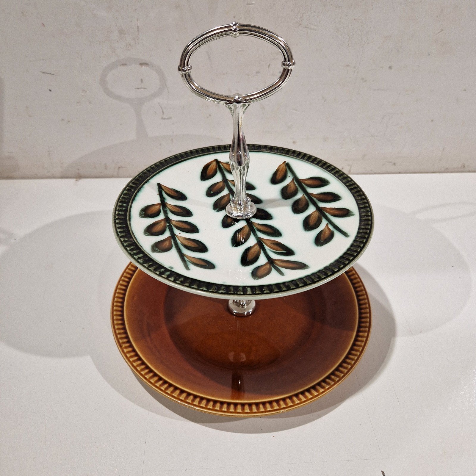 boch rambouillet , serveerschaal serveertoren praline houder, Antiek en Kunst, Ophalen of Verzenden