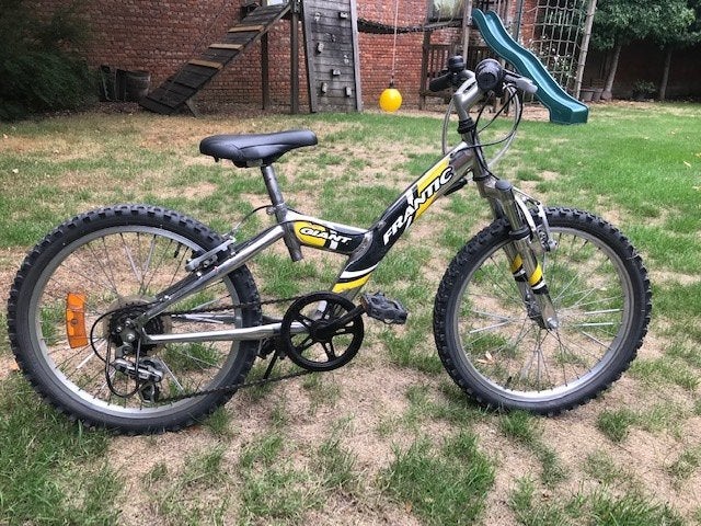 mountainbike voor kids GIANT FRANTIC, Velgrem, Giant, Zo goed als nieuw, Handrem