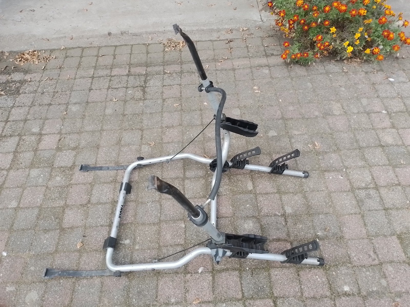 Thule fietsendrager 2 fietsen, Auto diversen, Ophalen, 2 fietsen