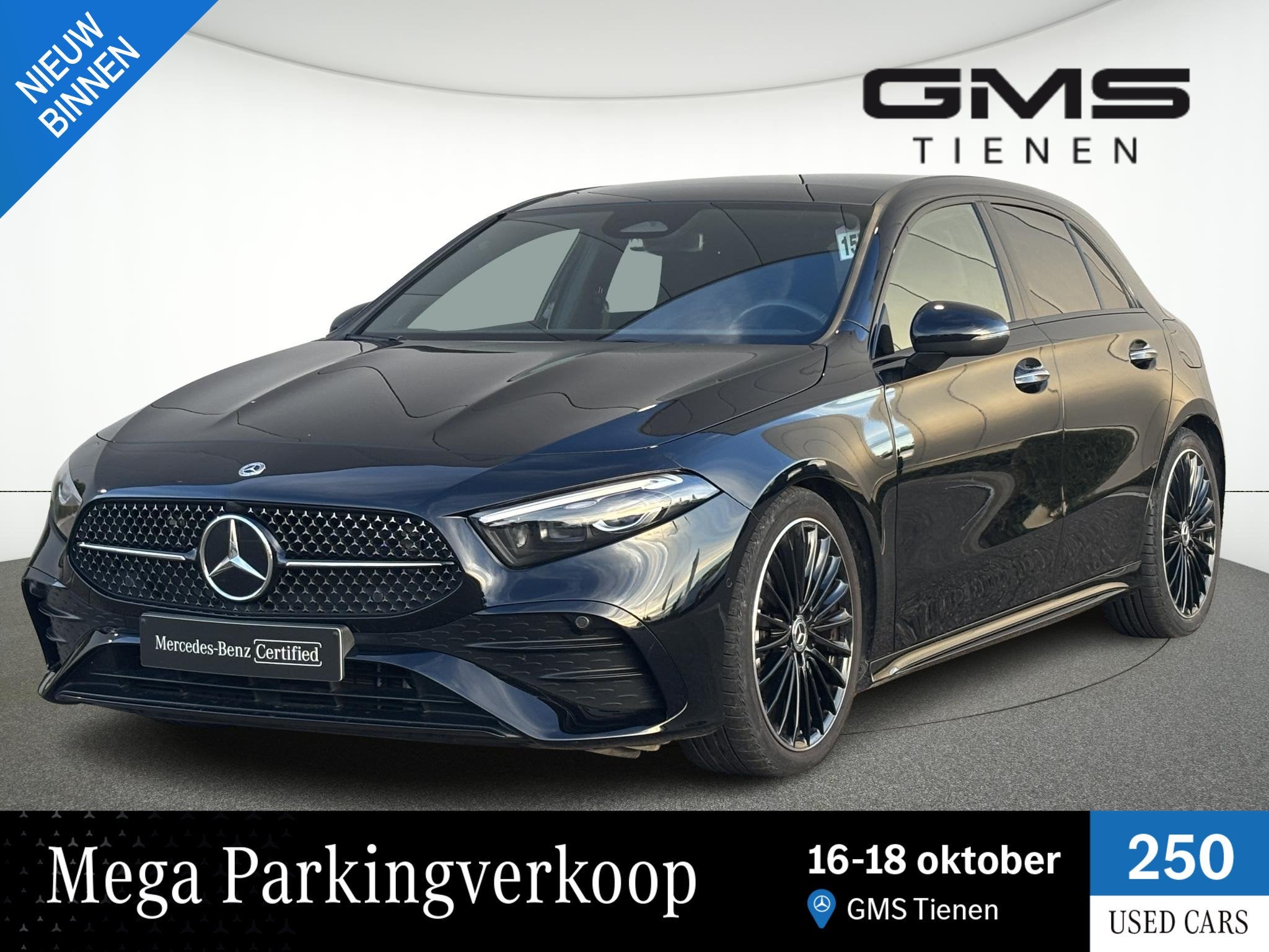 Mercedes-Benz A-Klasse A 180 AMG Line, Auto's, Stof, 4 cilinders, 136 pk, Bedrijf