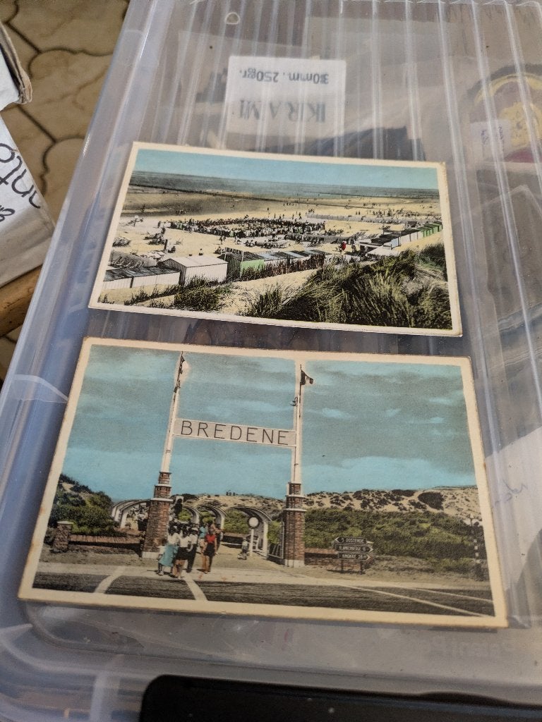 Bredene, Verzamelen, Ophalen of Verzenden, Gelopen, West-Vlaanderen
