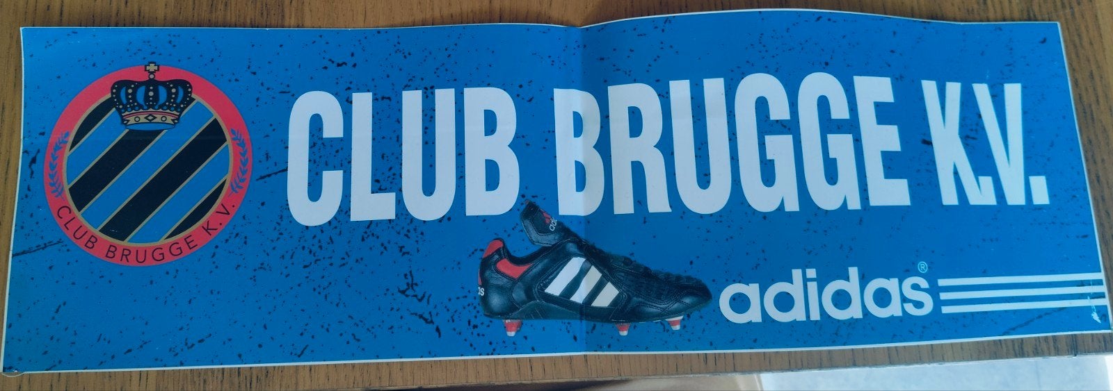 Vintage sticker Club Brugge, Ophalen of Verzenden