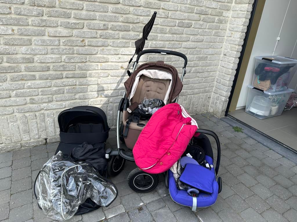 Maxi-Cosi Mura Plus 4 wandelwagen, Gebruikt, Verstelbare duwstang, Maxi-Cosi, Ophalen