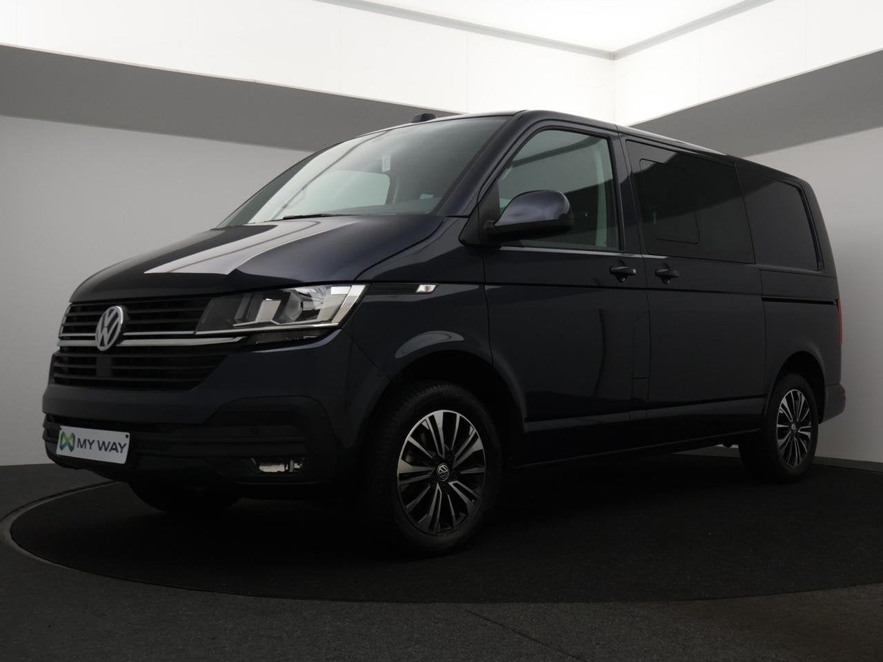 Volkswagen Transporter T6.1 1000 Fourgon Swb Dsl Transporter, Auto's, Automaat, Monovolume, 204 g/km, Blauw