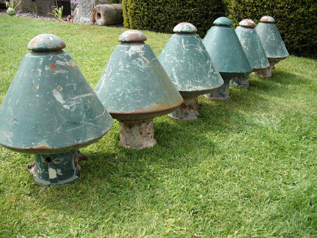 gietijzer tuin paaltjes, Ophalen, Gebruikt, Metaal, Overige typen