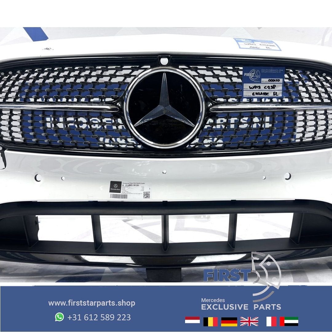 W213 BUMPER FACELIFT AMG VOORBUMPER E Klasse + Mercedes DIAM, Utilisé, -, Avant, -