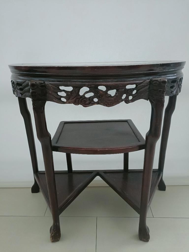 chinees antiek rosewood bijzettafel, oosters meubel, aziatis, Antiek en Kunst, Antiek | Meubels | Tafels, Ophalen