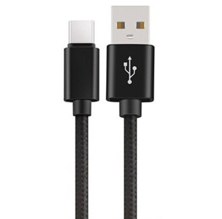 Micro USB Kabel Voor Opladen Samsung - Android 25 cm - Zwart, Telecommunicatie, Mobiele telefoons | Toebehoren en Onderdelen, Ophalen of Verzenden