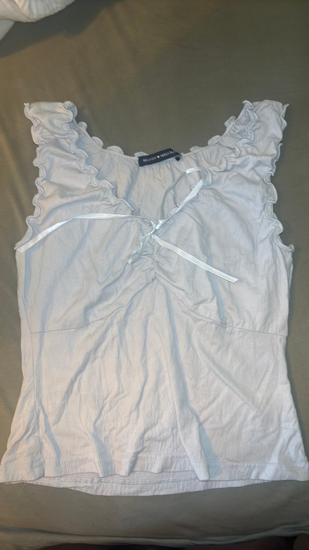 Licht blauw topje - s, Kleding | Dames, Topjes, Verzenden, Zo goed als nieuw, Blauw