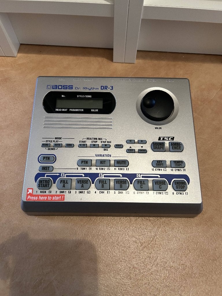 Boss DR-3 Dr. Rhythm Drumcomputer, Muziek en Instrumenten, Ophalen of Verzenden, Gebruikt, Boss
