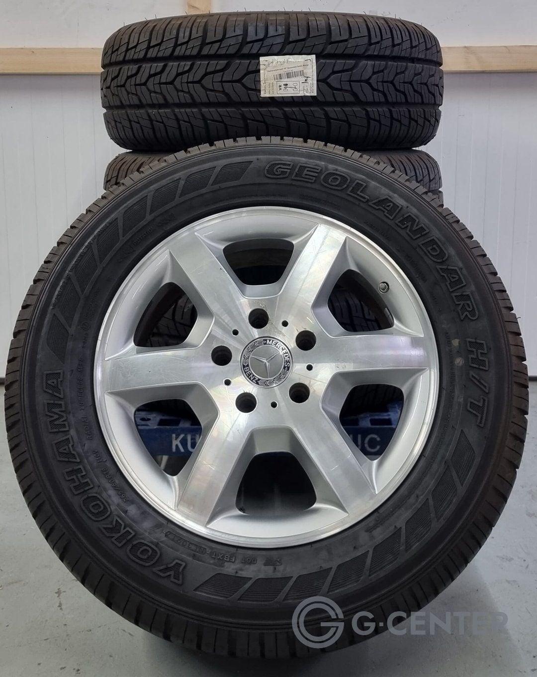 Jeu de roues d'hiver Mercedes-Benz Classe G A4634011102 265/, Autos : Pièces & Accessoires, Pneus et Jantes, -, -, 18 pouces